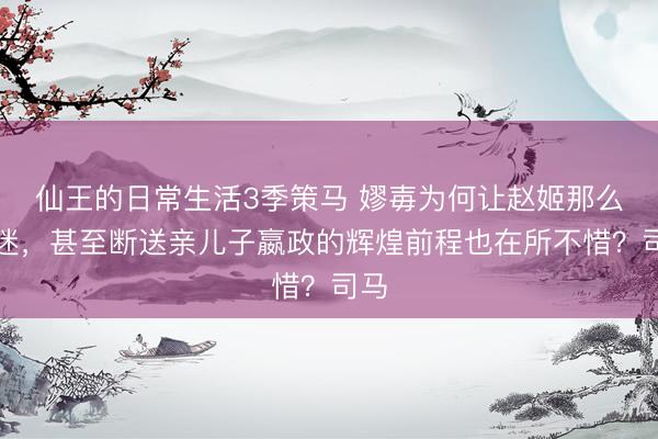 仙王的日常生活3季策马 嫪毐为何让赵姬那么痴迷，甚至断送亲儿子嬴政的辉煌前程也在所不惜？司马